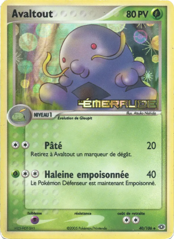 Avaltout EX Émeraude 40/106