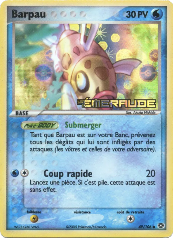 Barpau EX Émeraude 49/106