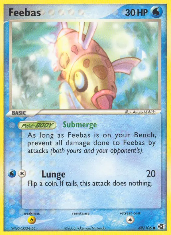 Feebas EX Esmeralda 49/106