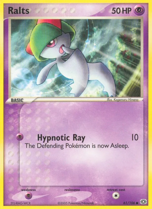 Ralts Emerald 61/106
