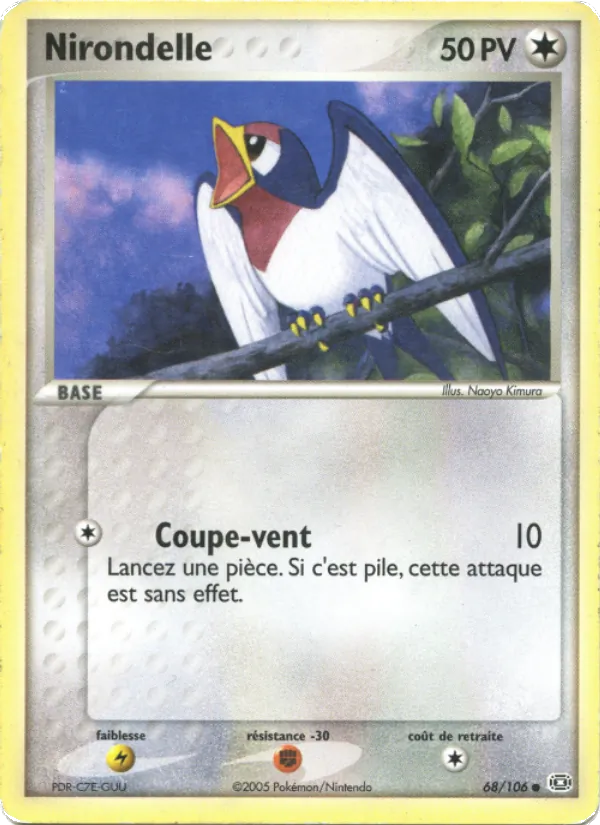 Nirondelle EX Émeraude 68/106
