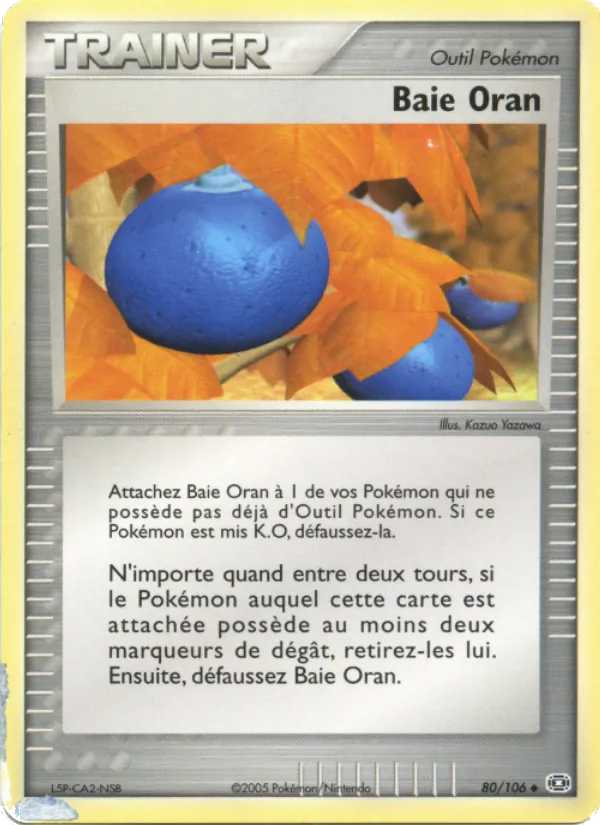 Baie Oran EX Émeraude 80/106