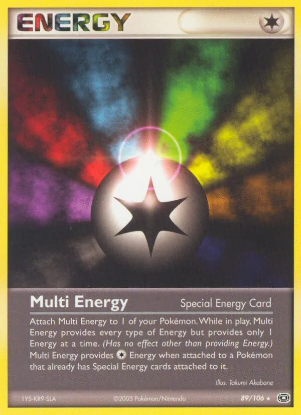 Multi Energy Emerald 89/106