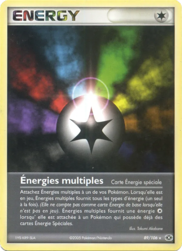 Énergies multiples EX Émeraude 89/106