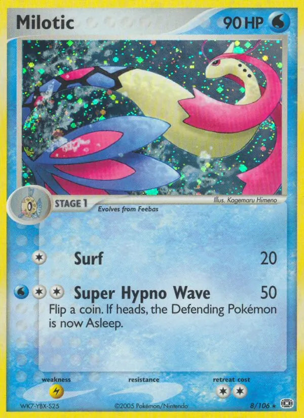 Milotic EX Esmeralda 8/106