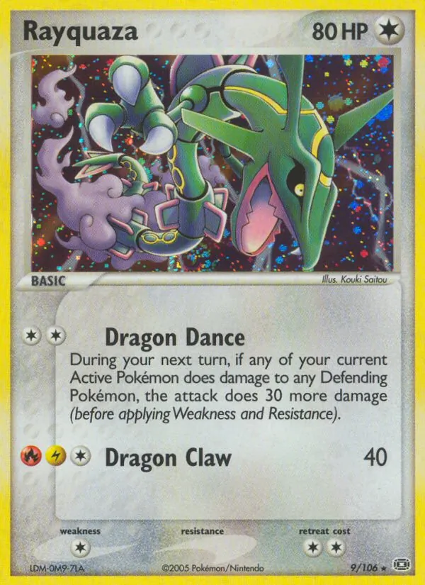 Rayquaza EX Smaragd 9/106