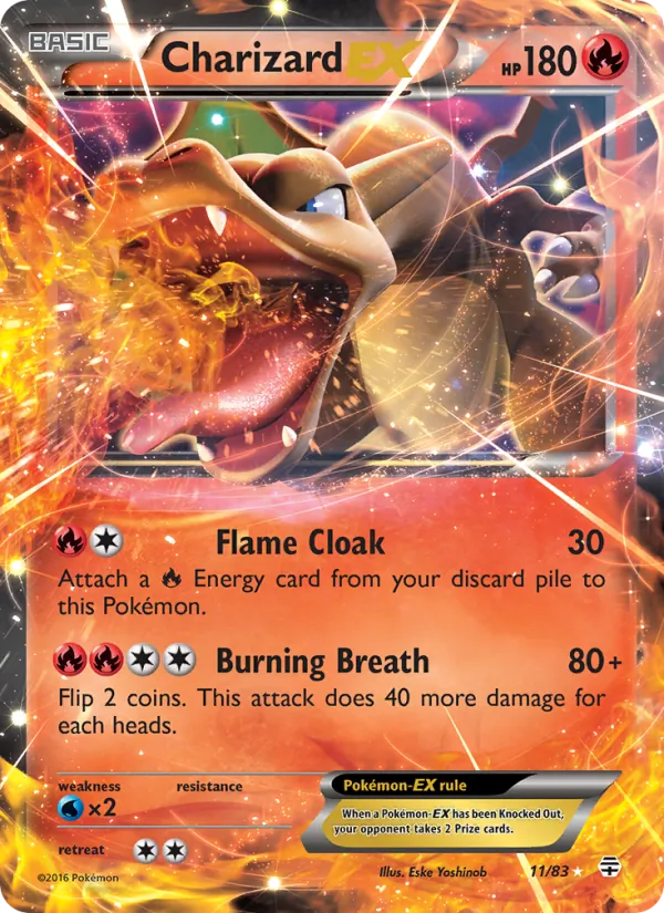 Charizard EX Generazioni 11/83