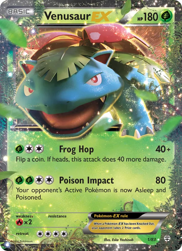Venusaur EX Gerações 1/83