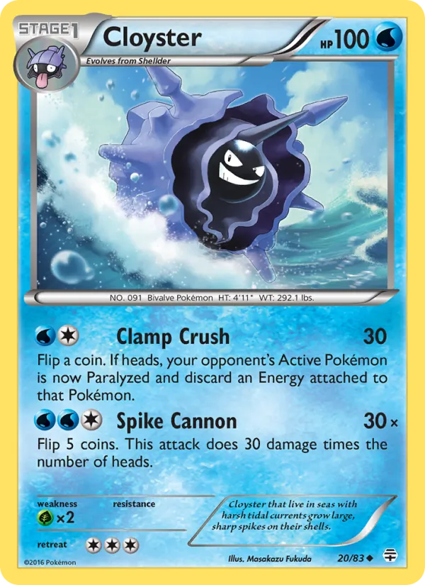 Cloyster Generaciones 20/83