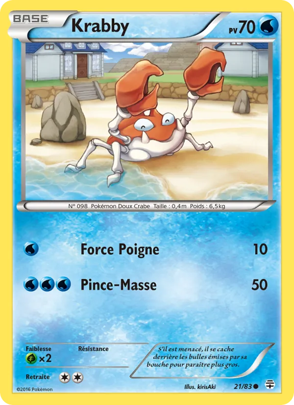 Krabby Générations 21/83