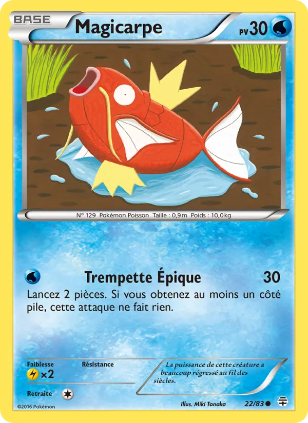 Magicarpe Générations 22/83