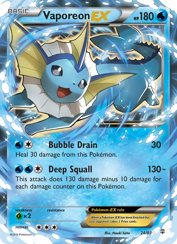 Vaporeon EX Generations 24/83