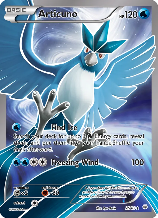 Articuno Gerações 25/83
