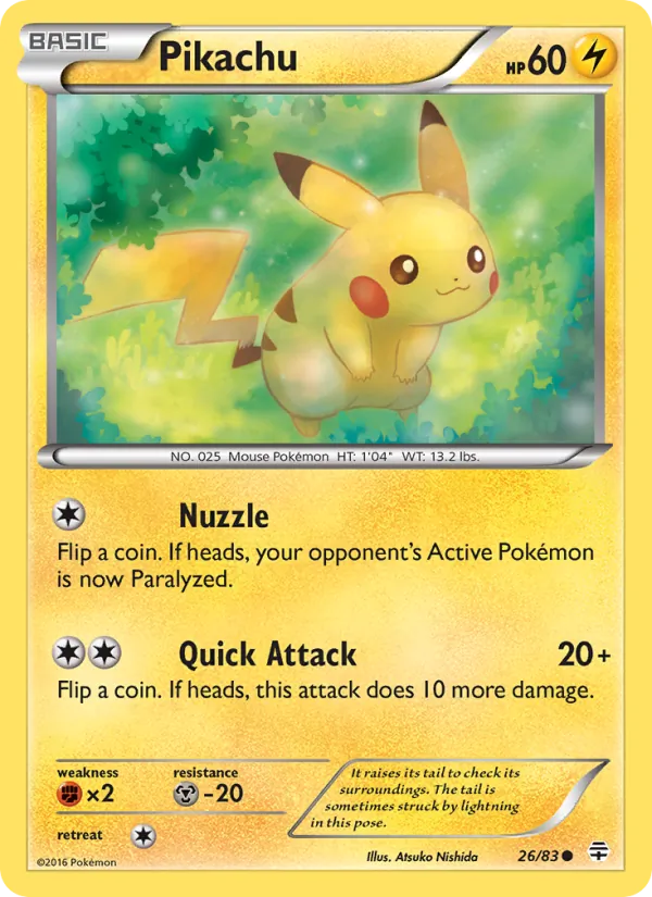 Pikachu Generazioni 26/83