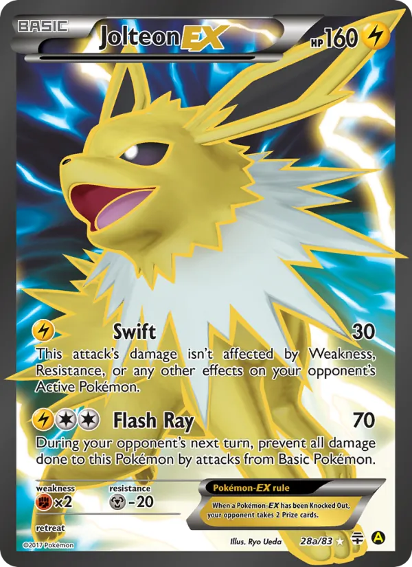 Jolteon EX Generaciones 28/83