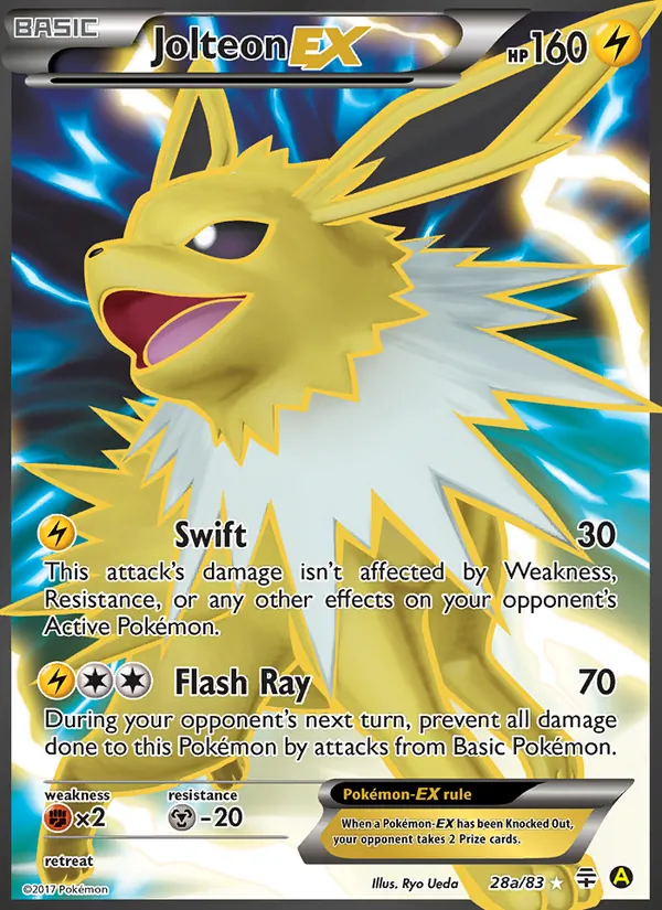 Jolteon-EX Generazioni 28a/83