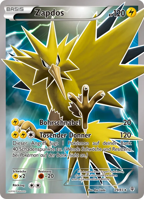 Zapdos Generationen 29/83