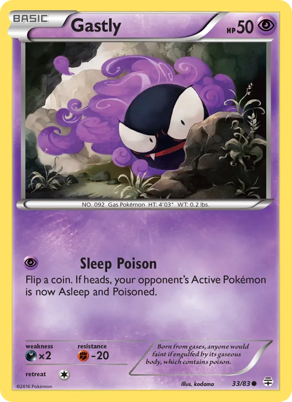 Gastly Generations 33/83