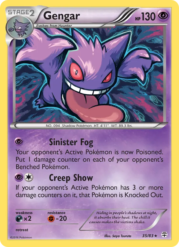 Gengar Generazioni 35/83