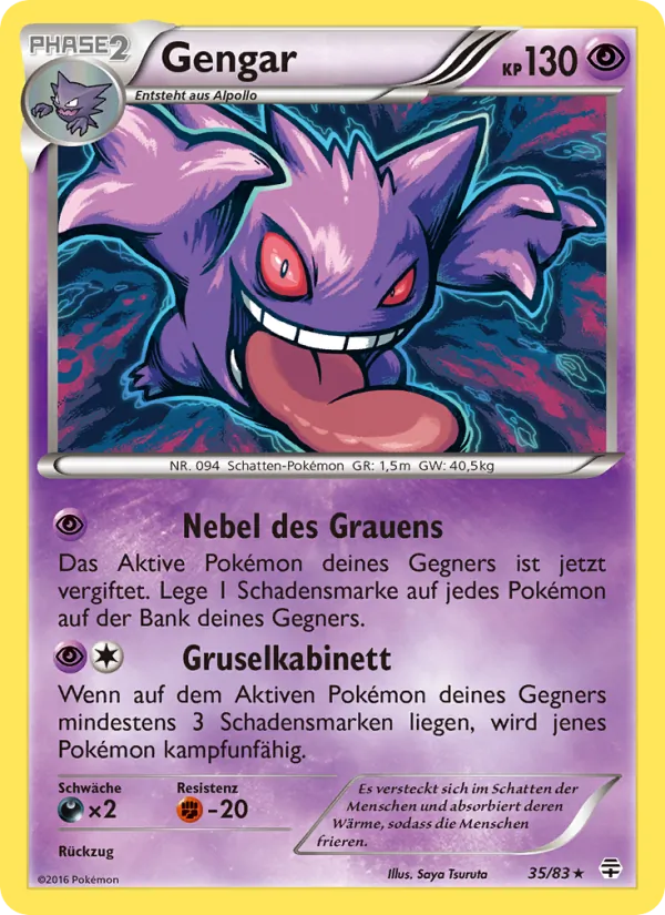 Gengar Generationen 35/83