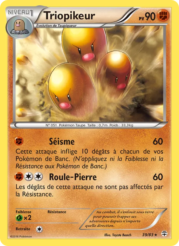 Triopikeur Générations 39/83