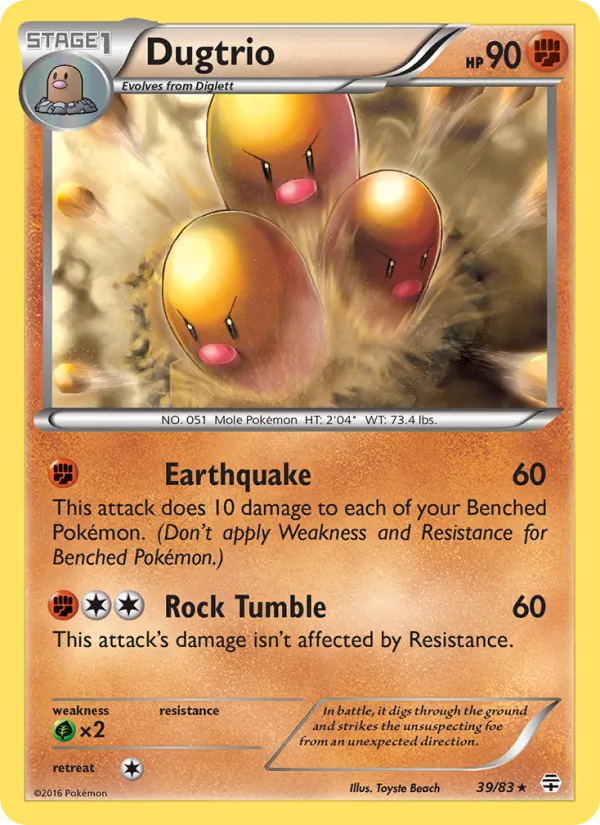 Dugtrio Generazioni 39/83
