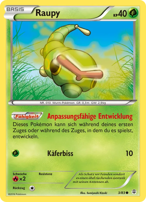 Raupy Generationen 3/83