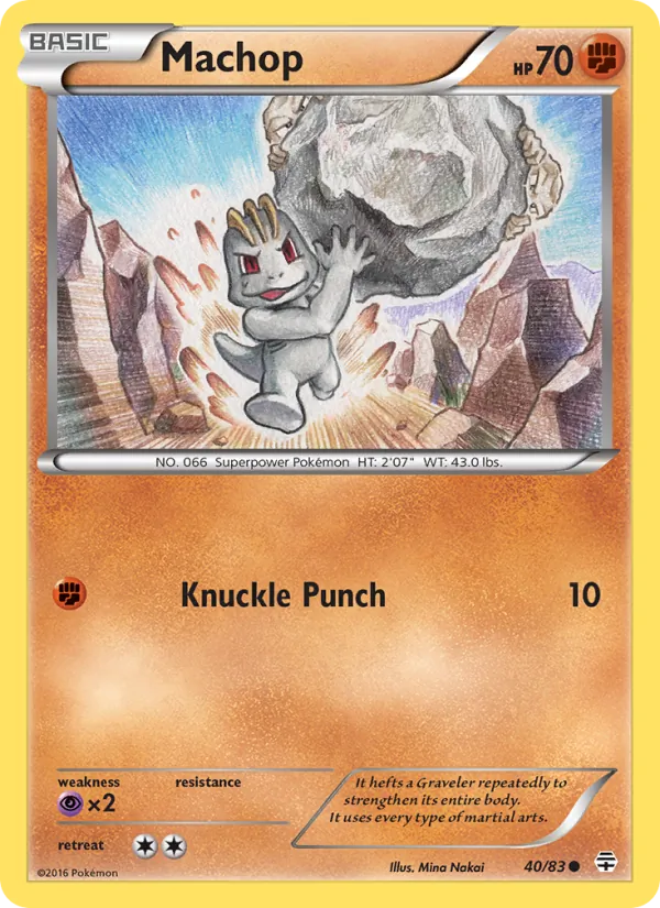 Machop Generazioni 40/83