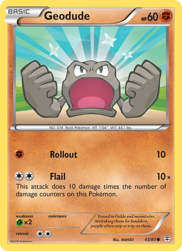Geodude Gerações 43/83