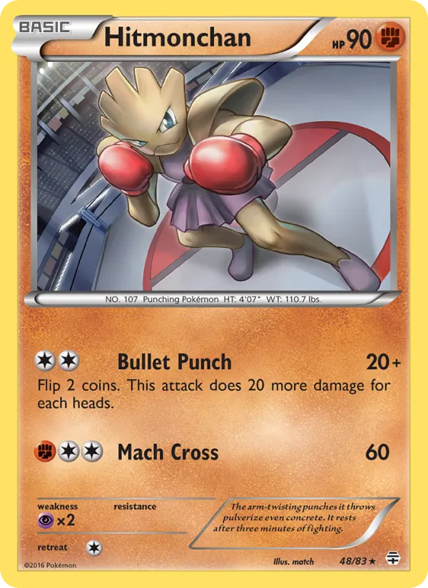 Hitmonchan Generazioni 48/83