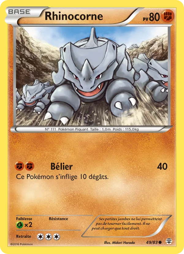 Rhinocorne Générations 49/83