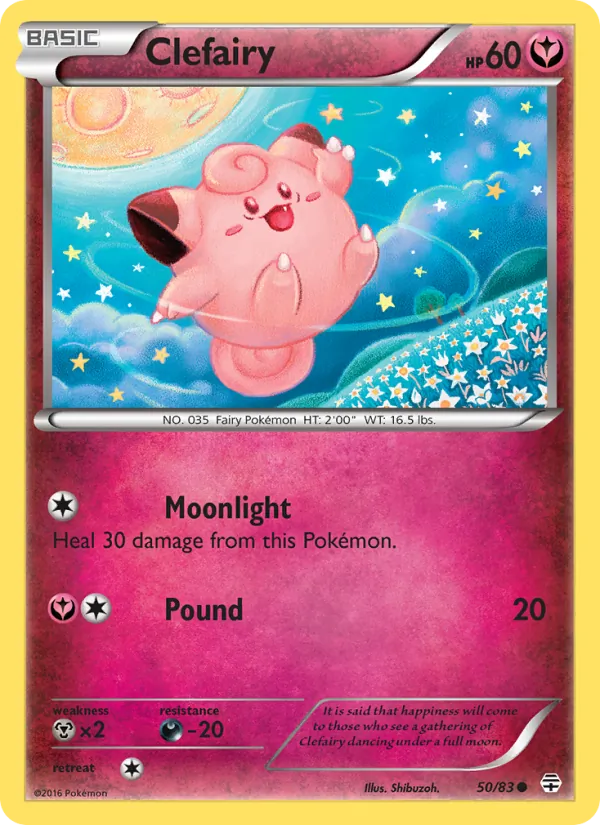 Clefairy Generaciones 50/83