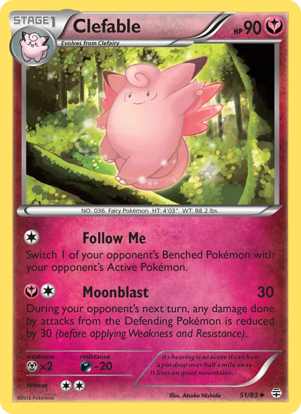 Clefable Generazioni 51/83