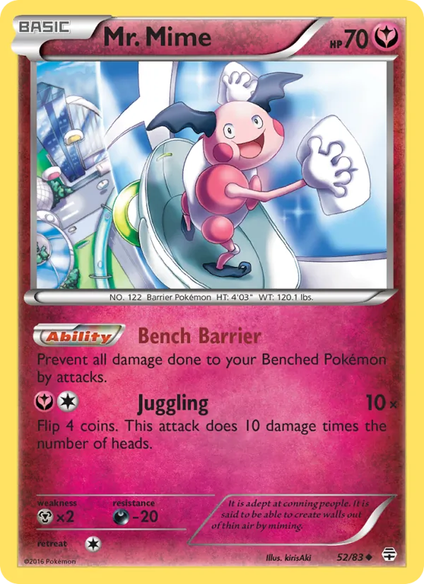 Mr. Mime Gerações 52/83