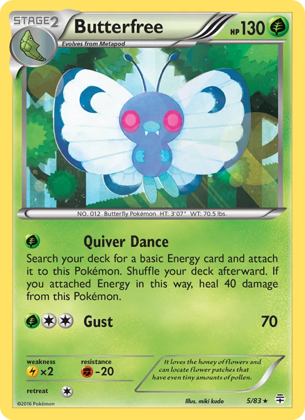 Butterfree Generations 5/83