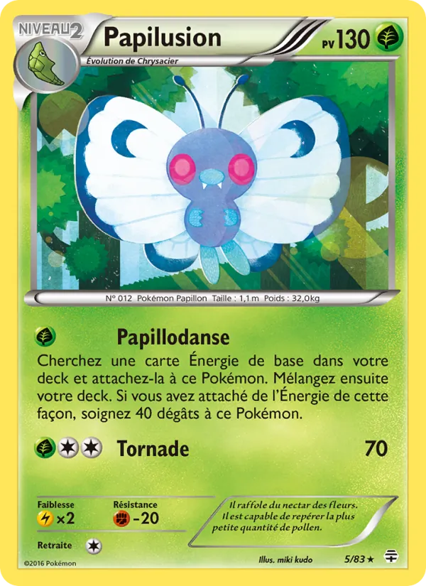 Papilusion Générations 5/83
