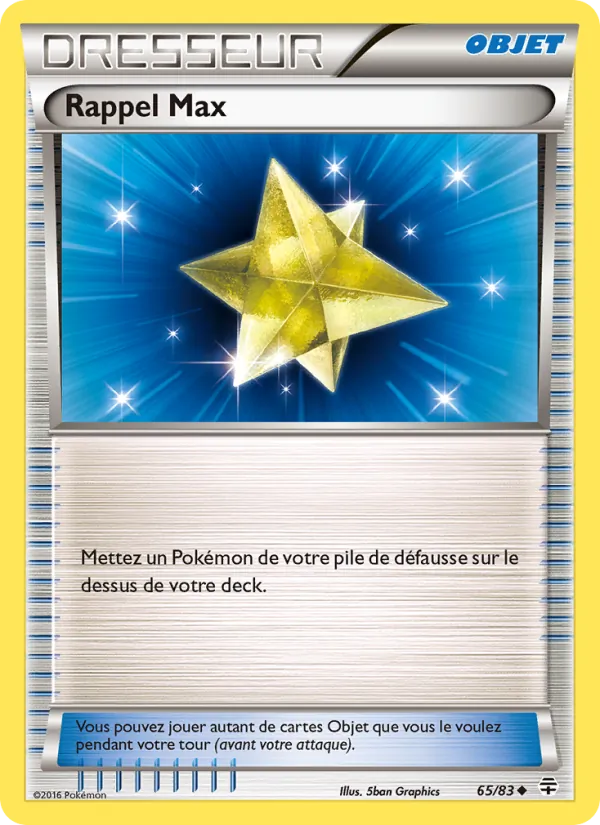 Rappel Max Générations 65/83