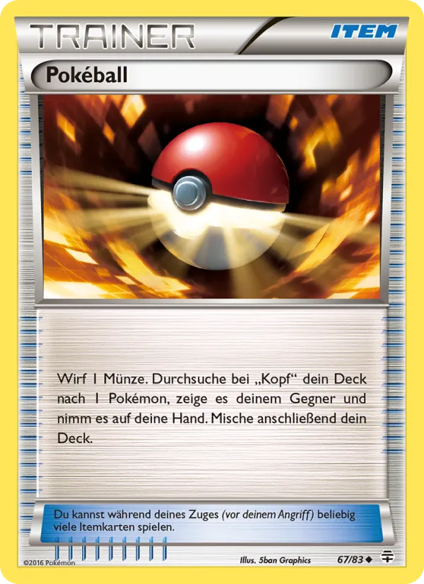 Pokéball Generationen 67/83