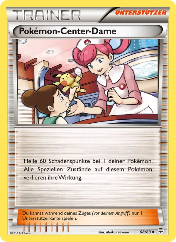 Pokémon-Center-Dame Generationen 68/83