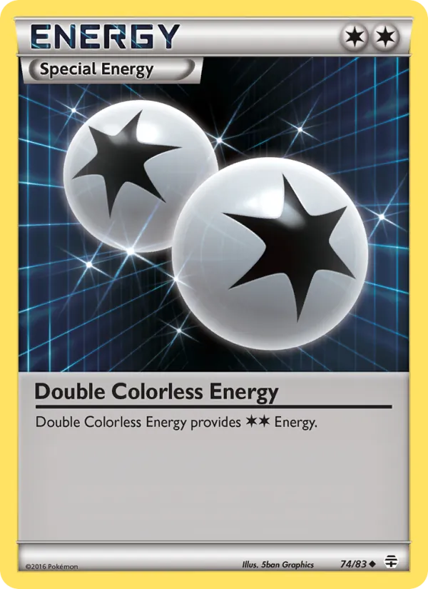 Double Colorless Energy Gerações 74/83