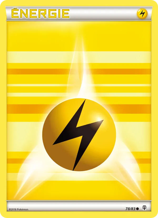 Énergie Lightning de base Générations 78/83