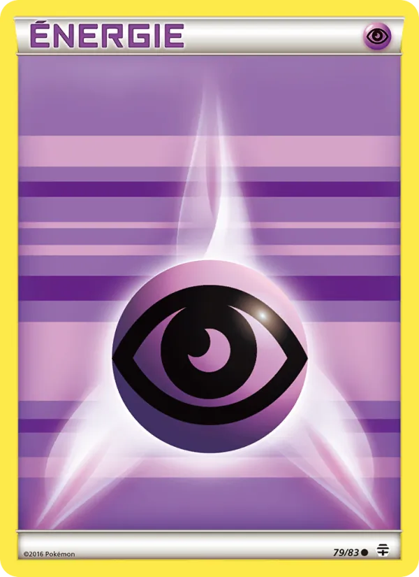 Énergie Psychic de base Générations 79/83