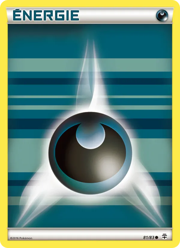 Énergie Darkness de base Générations 81/83