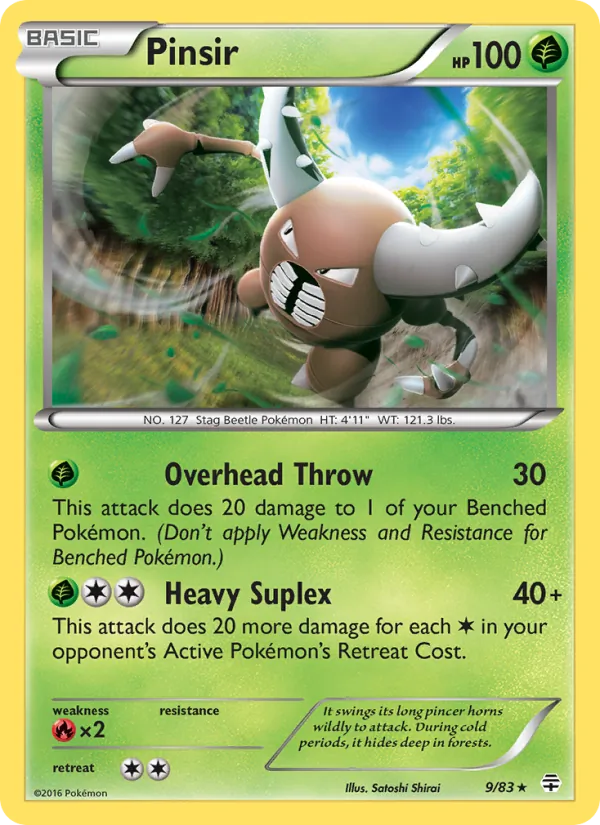 Pinsir Gerações 9/83