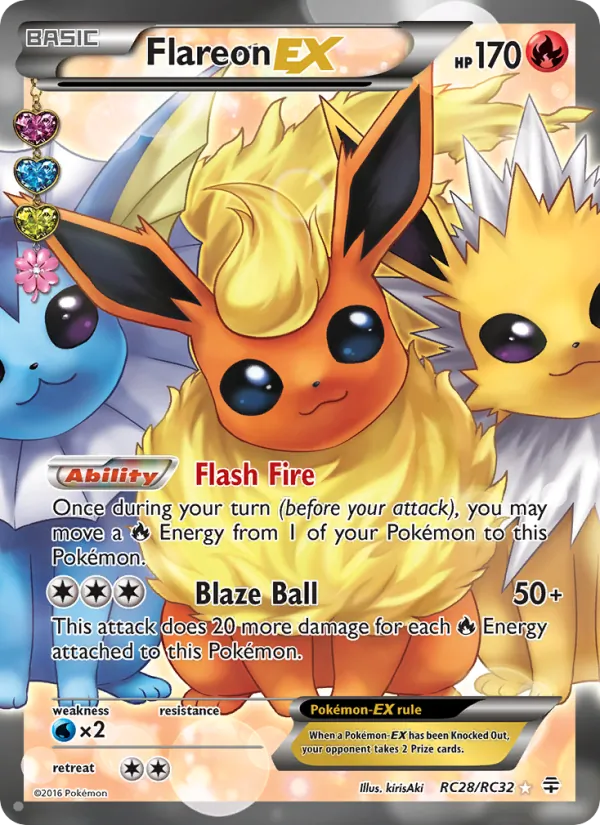 Flareon EX Gerações RC28/83