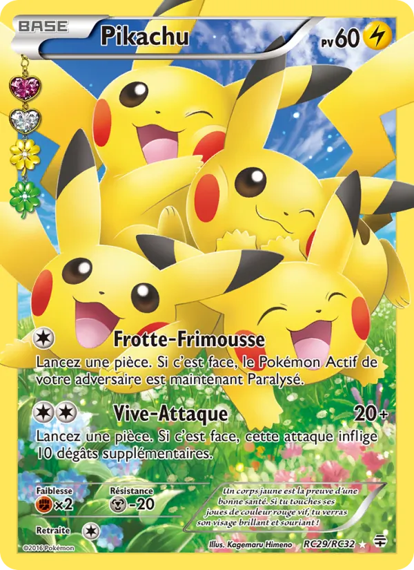 Pikachu Générations RC29/83