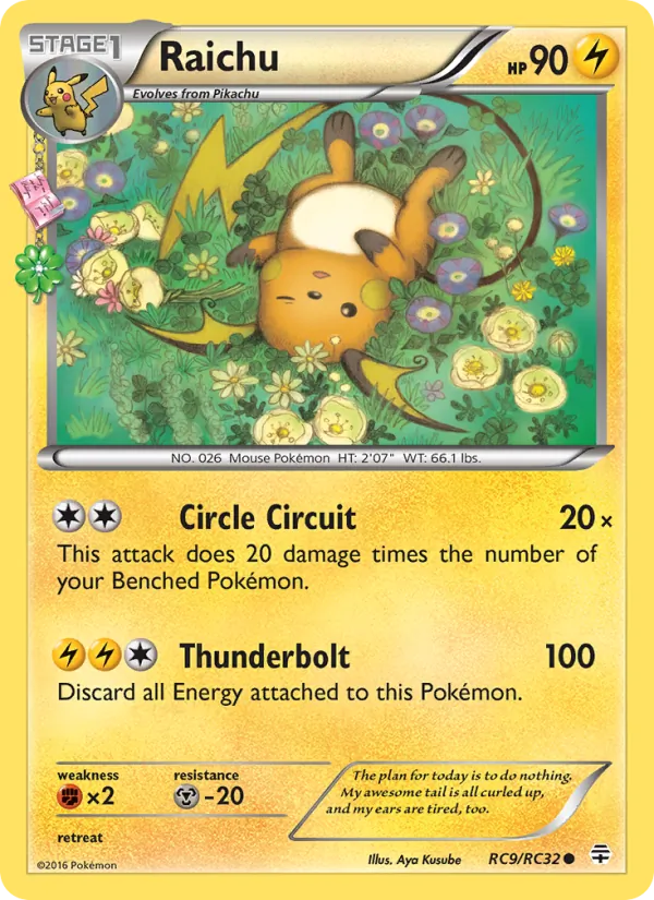 Raichu Generations RC9/83