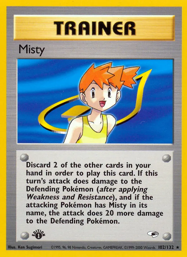 Misty Gym Heroes 102/132