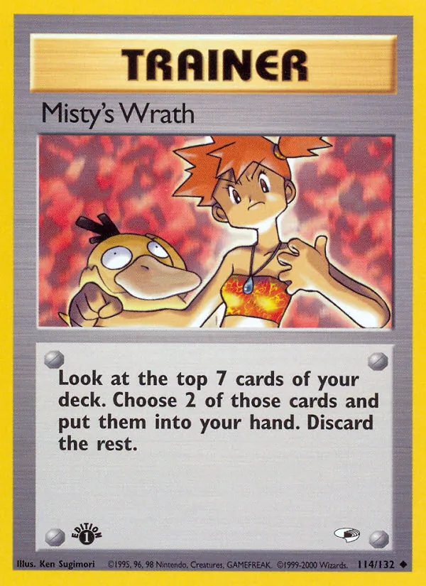 Misty's Wrath Gym Heroes 114/132