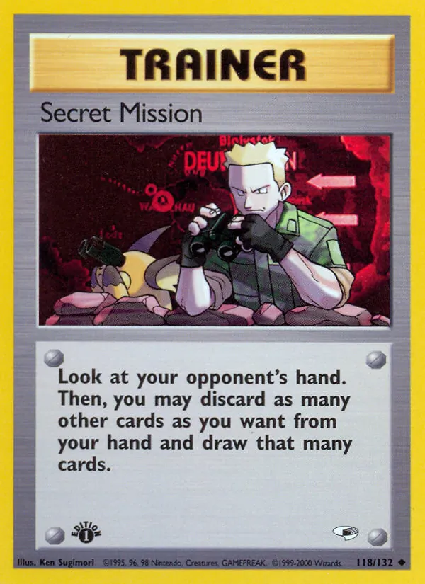 Secret Mission Gym Heroes 118/132